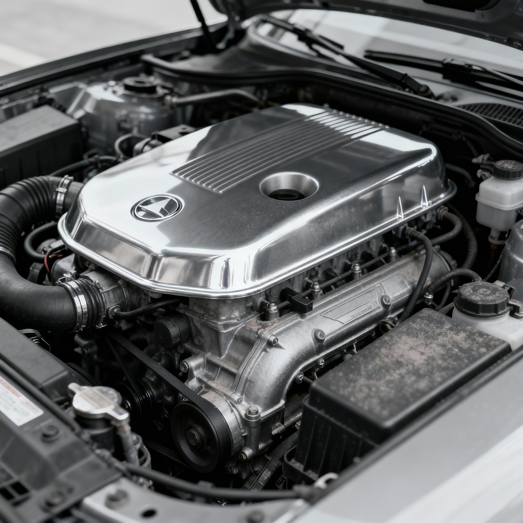 Avant nettoyage moteur