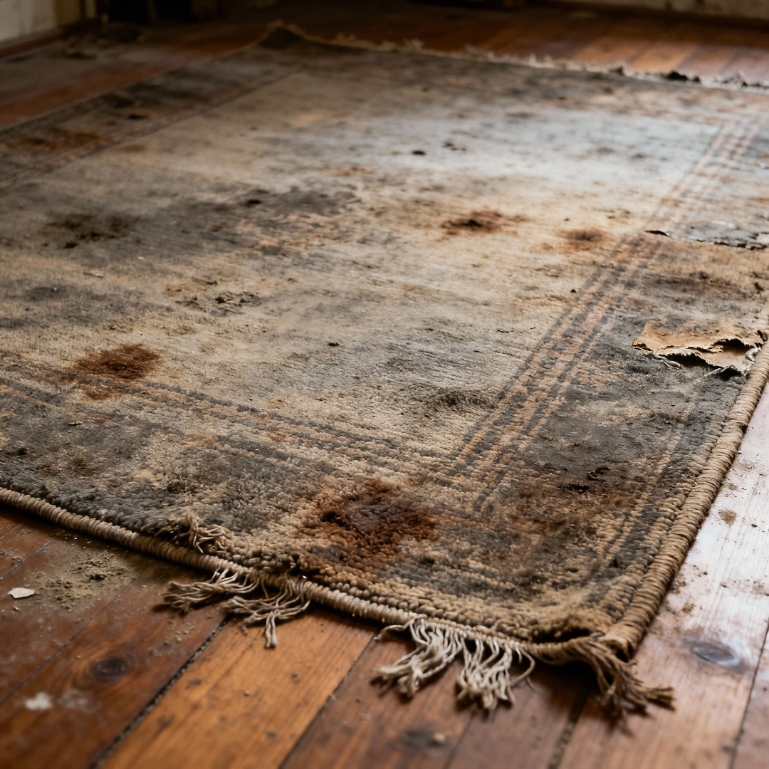 Après nettoyage tapis